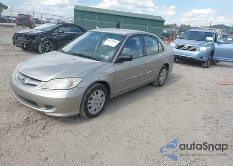 2004 Honda Civic Lx z USA, uszkodzony, nr VIN 2HGES16504H534207